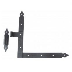 SPONA ZA GARAŽNA VRATA ČRNA L+D ZA ENA VRATA