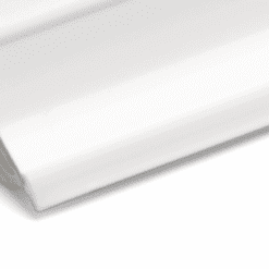 ZAKLJUČNA LETEV PULTA TRIKOTNA PVC BELA 14*14mm SAMOLEPILNA