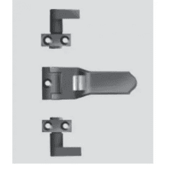 FENTRO 200 ZAPIRALO ZA DVOKRILNO POLKNO ČRNO