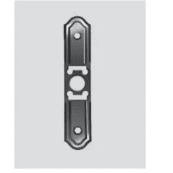 FENTRO 200 KOTNIK PLOŠČICA ZA SREDNJO SPONO SN ČRNI