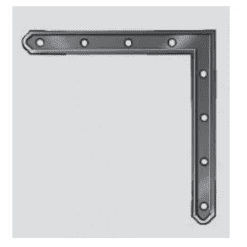 FENTRO 200 VOGALNIK 220*220mm ČRNI