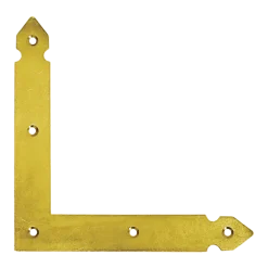 KOTNIK DEKORATIVNI 150*150*25*2,5MM RUMENI CINK