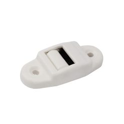 NAVIJALEC ROLET ZASKOČNIK ZA TRAK DO 14 MM BELI